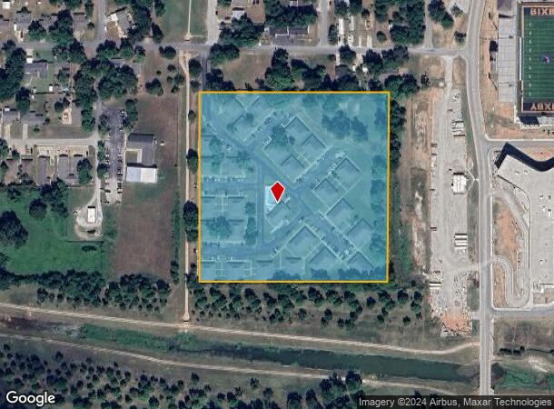  600 S Main Ct, Bixby, OK Parcel Map