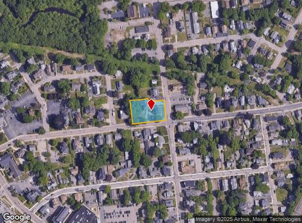  42 Peck St, Attleboro, MA Parcel Map