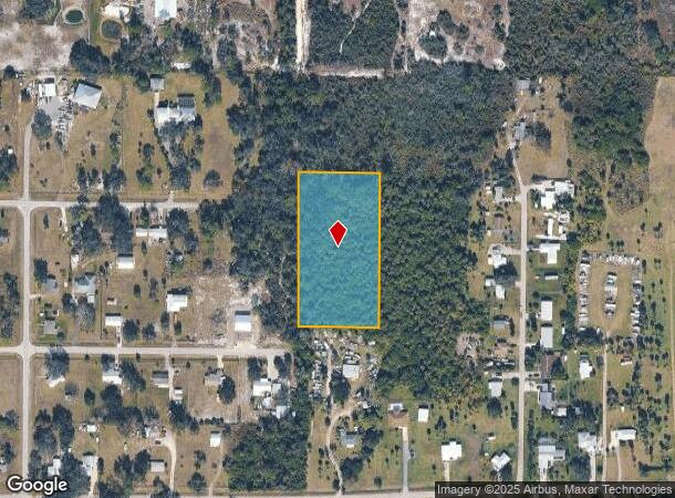 21751 Access Undetermined St, Alva, FL Parcel Map