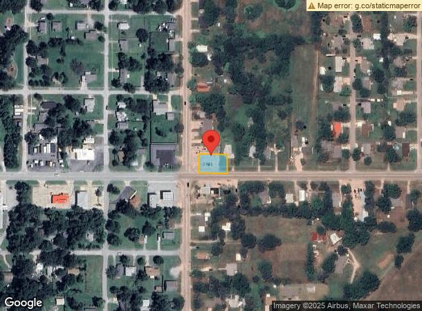  401 N Rangeline St, Tecumseh, OK Parcel Map