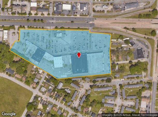  21 W Mercury Blvd, Hampton, VA Parcel Map