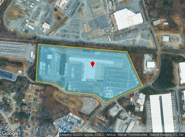6600 Csx Way, Charlotte, NC Parcel Map