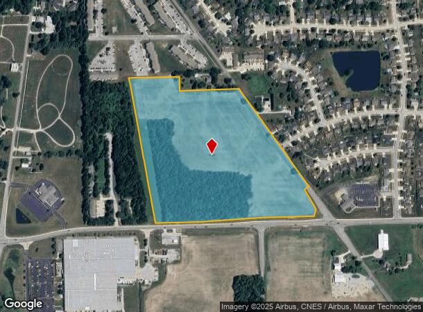  46A Cr 46A, Auburn, IN Parcel Map