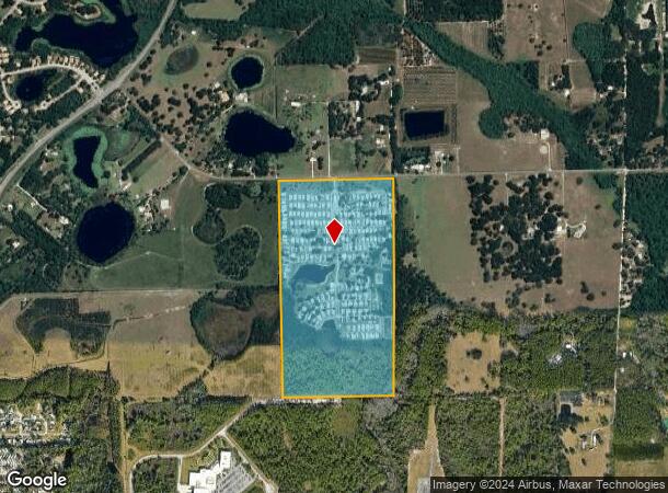  100 Cedar Gln, Deland, FL Parcel Map