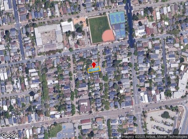 2912 Harper St, Berkeley, CA Parcel Map