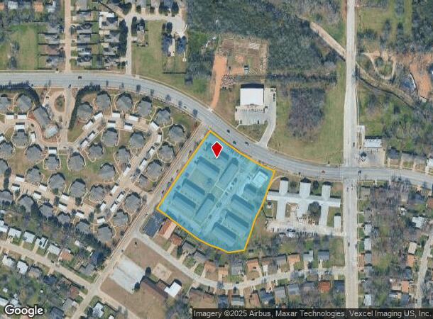  4800 E Berry St, Fort Worth, TX Parcel Map