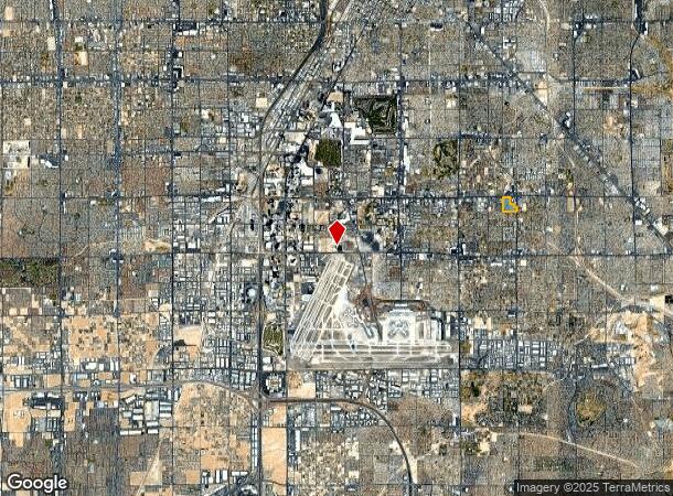  360 E Tropicana Ave, Las Vegas, NV Parcel Map