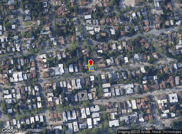  1640 Euclid Ave, Berkeley, CA Parcel Map