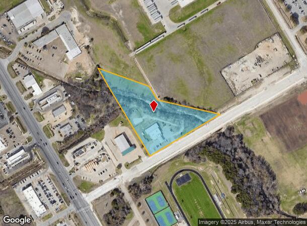 8501 Mars Dr, Waco, TX Parcel Map