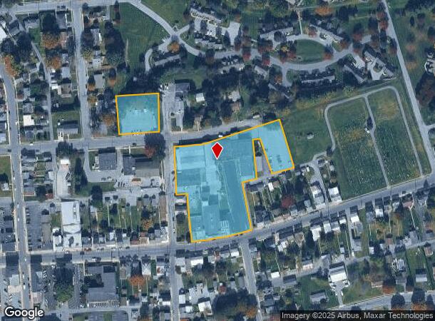 113 E Main Ave, Myerstown, PA Parcel Map