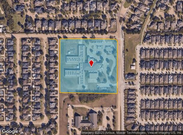  1520 Polser Rd, Carrollton, TX Parcel Map