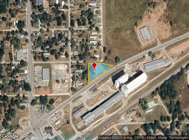 208 E York St, Ganado, TX Parcel Map