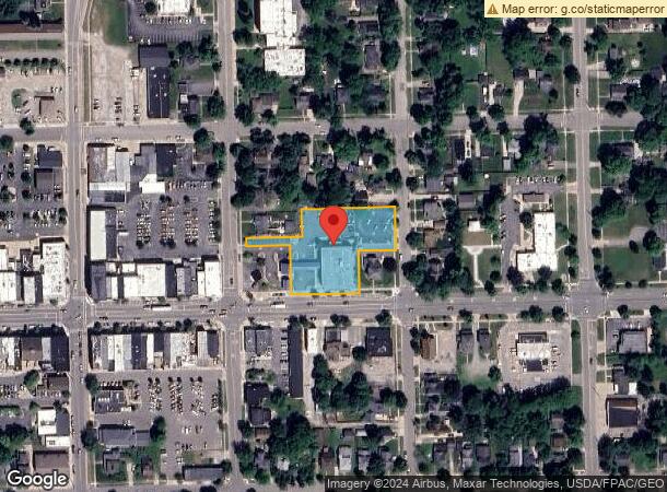  205 E Chicago Blvd, Tecumseh, MI Parcel Map