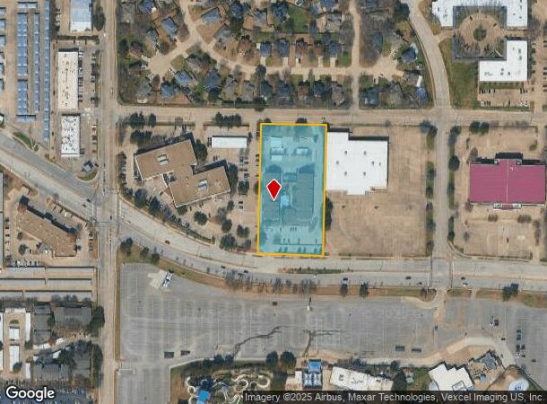 1709 E Lamar Blvd, Arlington, TX Parcel Map