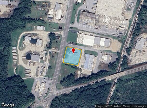  2459 N Church St, Rocky Mount, NC Parcel Map