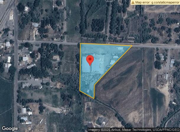  21180 Fruitgrowers Rd, Austin, CO Parcel Map