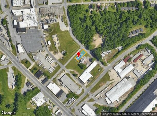  1300 Park St, High Point, NC Parcel Map