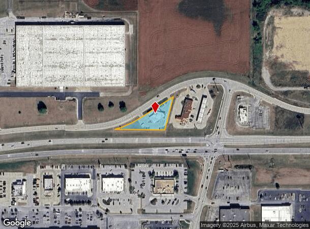 1117 Broadway Ave E, Mattoon, IL Parcel Map