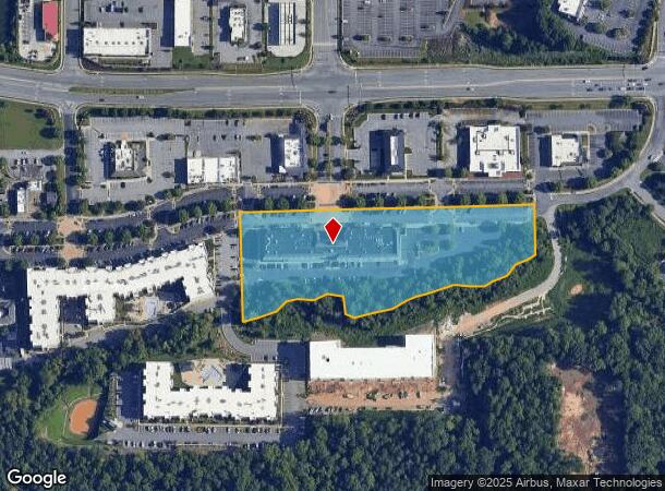  1205 Creekshire Way, Winston Salem, NC Parcel Map