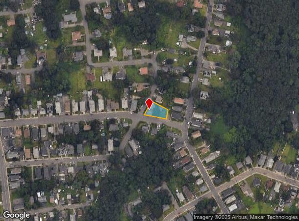  121 Hillview Ave, Waterbury, CT Parcel Map