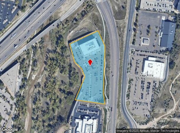  5818 N Nevada Ave, Colorado Springs, CO Parcel Map