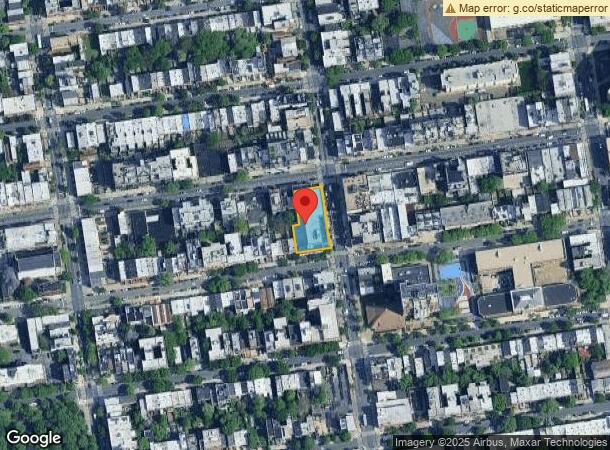  832 Dekalb Ave, Brooklyn, NY Parcel Map