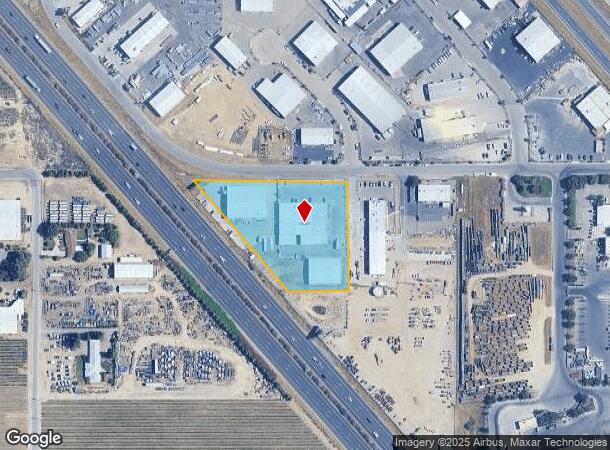 4099 E Jefferson Ave, Fresno, CA Parcel Map