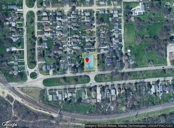  3247 E Manhattan Blvd, Toledo, OH Parcel Map