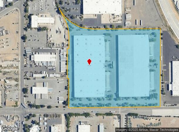  1430 E Greg St, Sparks, NV Parcel Map