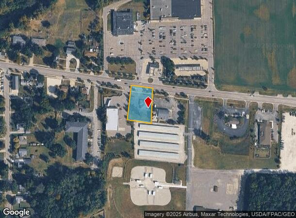 14275 S Custer Rd, Dundee, MI Parcel Map