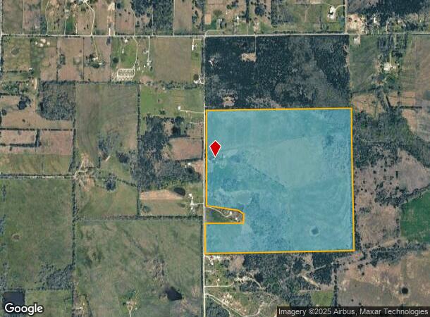 419 Vzcr 3808, Wills Point, TX Parcel Map