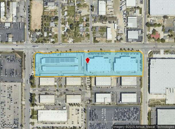  10533 Beech Ave, Fontana, CA Parcel Map