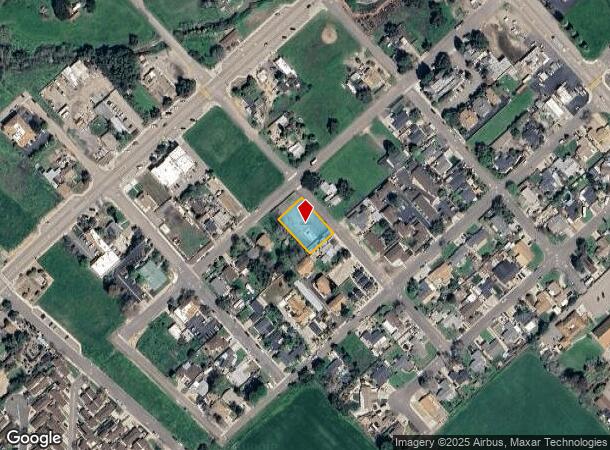  213 Dana St, Nipomo, CA Parcel Map