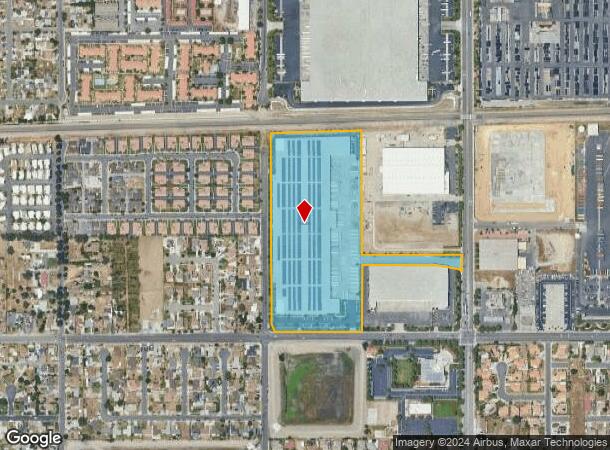  1464 W Merrill Ave, Rialto, CA Parcel Map