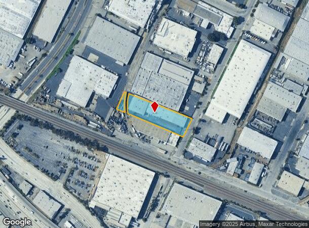  3019 Vail Ave, Commerce, CA Parcel Map