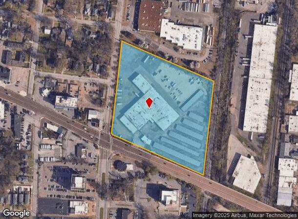 2700 Poplar Ave, Memphis, TN Parcel Map