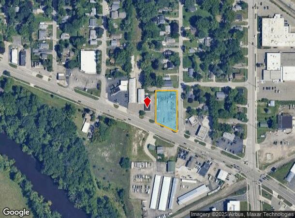  2706 N Grand River Ave, Lansing, MI Parcel Map