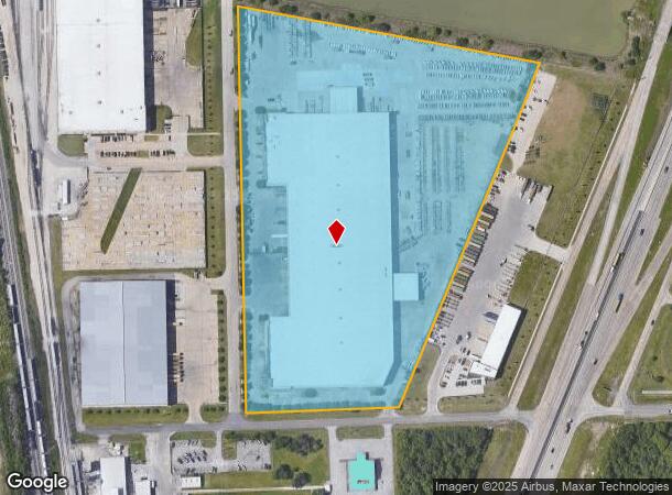  1921 S 16Th St, La Porte, TX Parcel Map