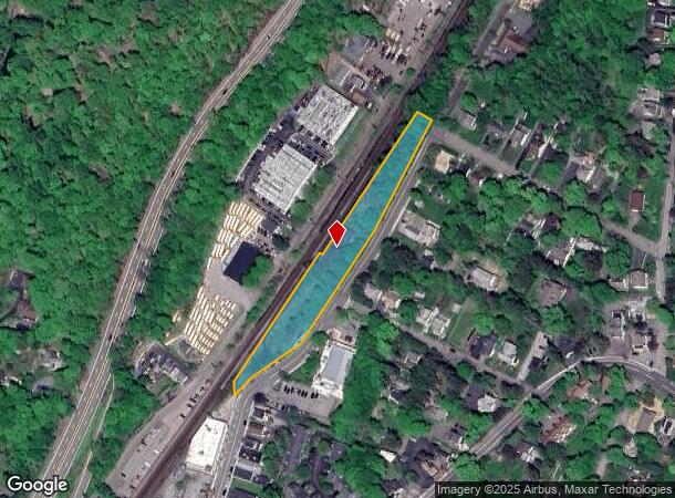 136 N Greeley Ave, Chappaqua, NY Parcel Map