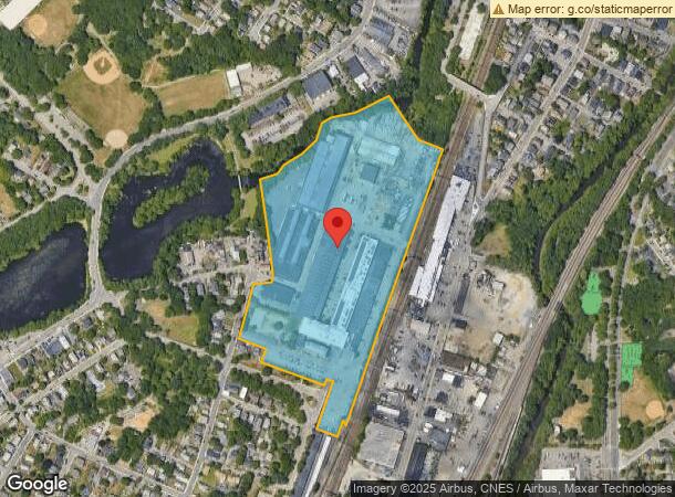  1 Westinghouse Plz, Hyde Park, MA Parcel Map