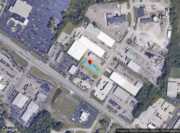  3132 Production Dr, Fairfield, OH Parcel Map