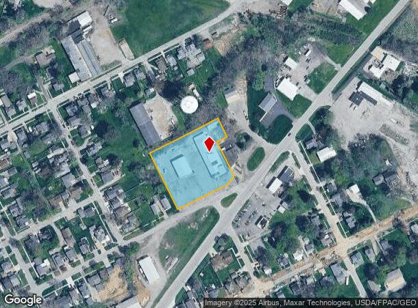  500 E Clinton St, Napoleon, OH Parcel Map