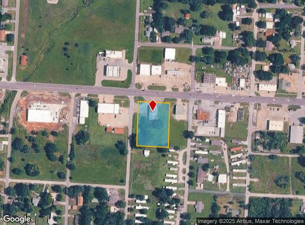 705 W Cherokee St, Wagoner, OK Parcel Map