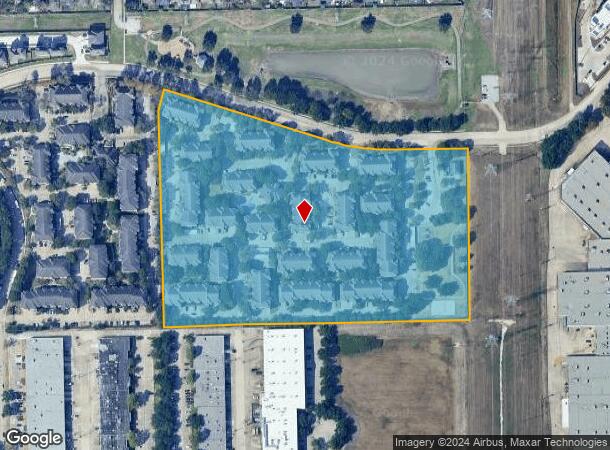  10502 Fountain Lake Dr, Stafford, TX Parcel Map