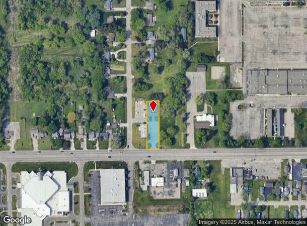  1184 W Bristol Rd, Flint, MI Parcel Map