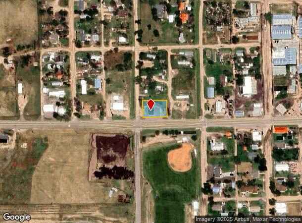 401 Caribou St, Simla, CO Parcel Map