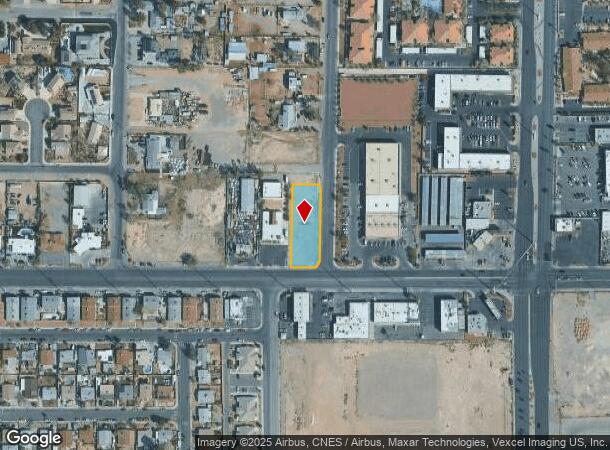  4940 Vegas Dr, Las Vegas, NV Parcel Map
