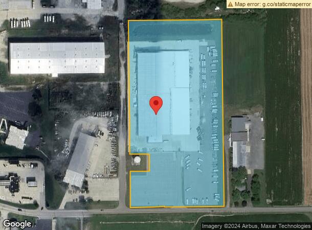  1060 E Waterford St, Wakarusa, IN Parcel Map