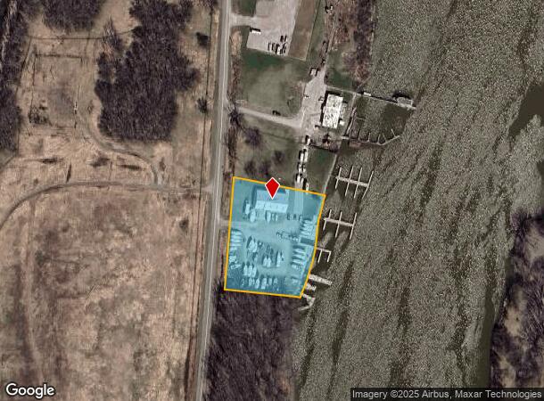  1251 Evergreen Dr, Bay City, MI Parcel Map