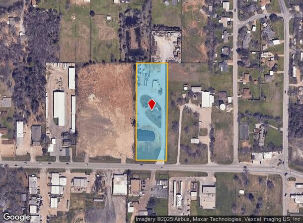  5445 E Fm 1187 Rd, Burleson, TX Parcel Map